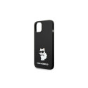 Karl Lagerfeld KLHMP14MSNCHBCK iPhone 14 Plus 6.7" hardcase black/black Silicone Choupette MagSafe