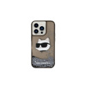 Karl Lagerfeld KLHCP14LLNCHCK iPhone 14 Pro 6.1" black/black hardcase Glitter Choupette Head