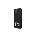 Karl Lagerfeld KLHCP13S3DKPK iPhone 13 mini 5,4 "black / black hardcase Ikonik Patch