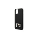 Karl Lagerfeld KLHCP13M3DKPK iPhone 13 6,1" czarny/black hardcase Ikonik Patch