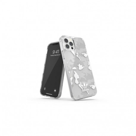 Adidas OR SnapCase Camo iPhone 12/12 Pro transparent/white 43705