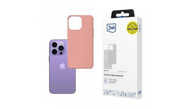 Case for iPhone 14 Pro from the 3mk Matt Case series - pink