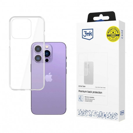 3mk case Armor Case Apple iPhone 14 Pro, transparent