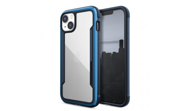 Raptic X-Doria Shield Case iPhone 14 Plus armored cover blue