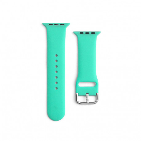 Silicone Strap APS for Apple Watch 42/44/45mm Strap Watch Bracelet - Mint