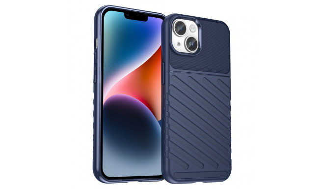 Thunder Case iPhone 14 Plus blue armored case