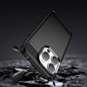 Carbon Case iPhone 14 Pro Max flexible gel back cover black