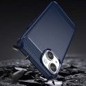 Carbon Case iPhone 14 case flexible gel back cover blue