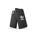 Adidas OR Booklet Case BASIC iPhone 13 6,1" czarno biały/black white 47086