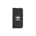 Adidas OR Booklet Case BASIC iPhone 13 6,1" czarno biały/black white 47086