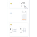Baseus T2 Pro smart GPS tracker for children's handbag keys white (FMTP000002)