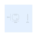 Baseus T2 Pro smart GPS tracker for children's handbag keys white (FMTP000002)