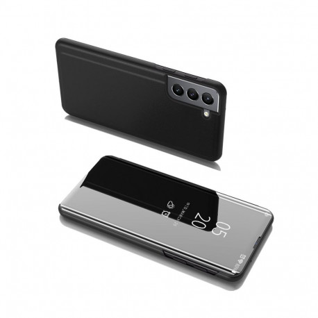 Clear View Case flip cover for Samsung Galaxy S22 + (S22 Plus) black