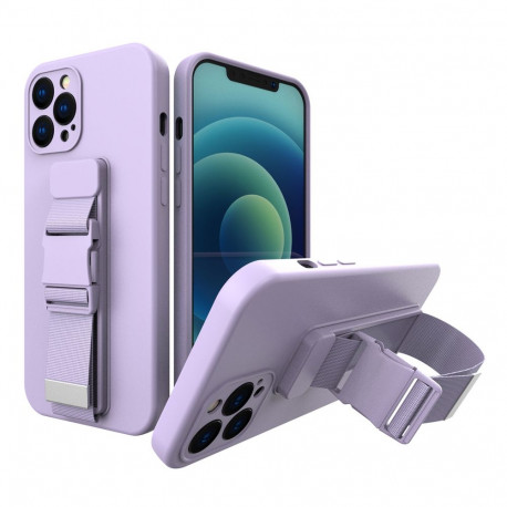 Hurtel case Rope Apple iPhone 12 Pro Max, purple