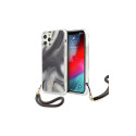 Guess GUHCP12LKSMAGR iPhone 12 Pro Max 6.7" grey/grey hardcase Marble Collection