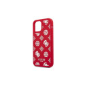 Guess GUHCP12LLSPEWRE iPhone 12 Pro Max 6.7" red/red hard case Peony Collection