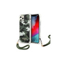 Guess GUHCP12LKSARKA iPhone 12 Pro Max 6.7" green/khaki hardcase Camo Collection