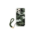 Guess GUHCP12LKSARKA iPhone 12 Pro Max 6.7" green/khaki hardcase Camo Collection