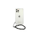 Guess GUHCP12LKPSBK iPhone 12 Pro Max 6.7" Transparent hardcase Black Pearl