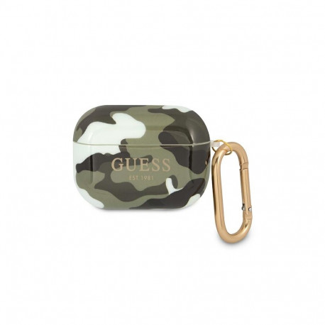Guess GUAPUCAMA AirPods Pro cover green/khaki Camo Collection