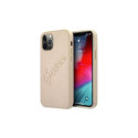 Guess GUHCP12LRSAVSLG iPhone 12 Pro Max 6.7" gold/gold hardcase Saffiano Vintage Script