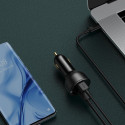 Baseus Superme fast car charger USB / USB Type C 100W PPS Quick Charge Power Delivery + USB cable Ty