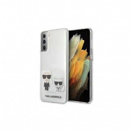 Karl Lagerfeld Karl&Choupette Case for Samsung Galaxy S21+ - Transparent