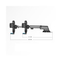 Joyroom car phone holder with telescopic extendable arm for dashboard and window black (JR-OK3)