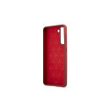 Mercedes MEHCS21SSILRE S21 G991 czerwony/red hardcase Silicone Line