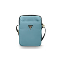 Guess Bag GUTB10NTMLLB 10" blue/blue Nylon Triangle Logo Guess Bag GUTB10NTMLLB 10" blue/blue Nylon Triangle Logo