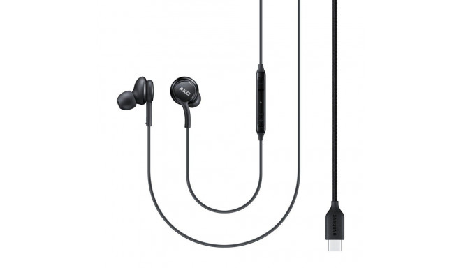 Samsung AKG EO-IC100BBEGEU Wired In-Ear USB-C Headphones - Black