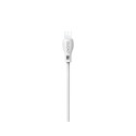 Dudao cable micro USB cable 2.4A 2m white (L4M 2m white)