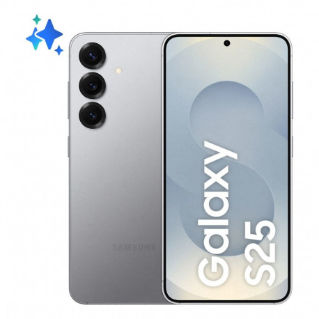 Samsung Galaxy S25 15,8 cm (6,2") Dual SIM Android 15 5G USB Type-C 12 GB 256 GB 4000 mAh hõbedane