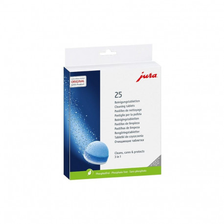 Jura 3-faasilised puhastustabletid 25 tk