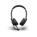 Jabra Evolve2 30 - SE juhtmega peavõru kontori/kõnekeskuse USB Type-C / USB Type-A must kõrvaklapid