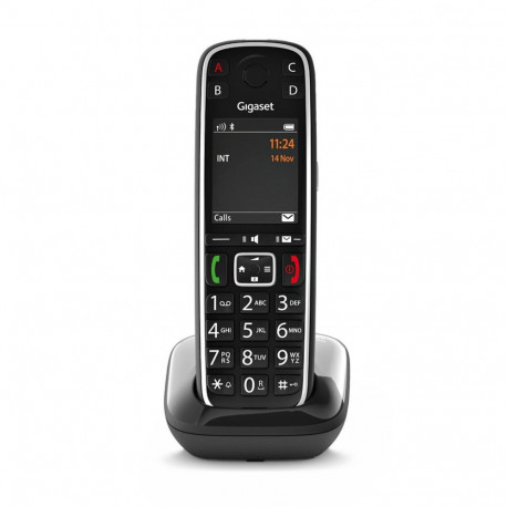 Gigaset E720 analoog/DECT lauatelefon numbrinäiduga must