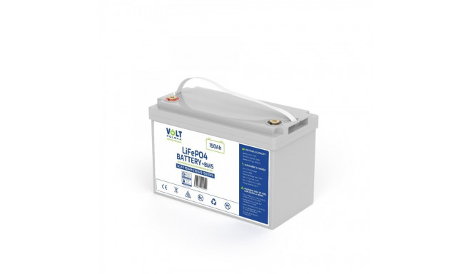 LiFePO4 battery pack 12V 150Ah (100A)
