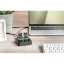 Digitus kahe M.2 NVMe SSD dokkimisjaam võrguvälise kloonimise funktsiooniga, USB-C™
