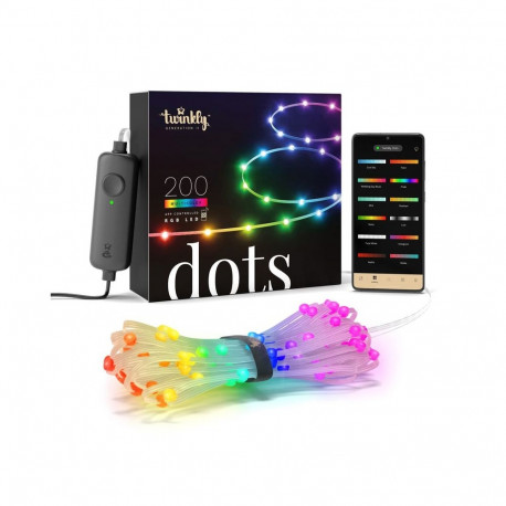 Twinkly Dots multivärviline 200 RGB 10 m vanik
