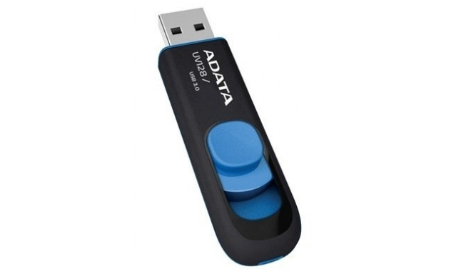 ADATA DashDrive UV128 32GB USB mälupulk USB Type-A 3.2 Gen 1 (3.1 Gen 1) must, sinine