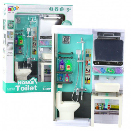 mängu vannituba dušš kraanikauss tualett tuled helid tarvikud