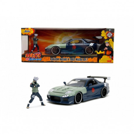 Pojazd z figurką naruto 93 mazda rx-7 1/24