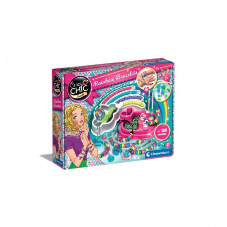 Crazy Chic värviliste helmeste käevõrude komplekt Clementoni 78415