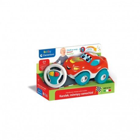 Clementoni 50803 kaugjuhitav rääkiv Karolek auto poola keeles