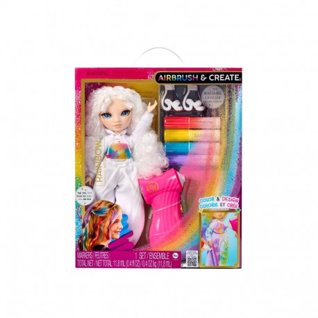 Lalka rainbow high air brush, green eyes