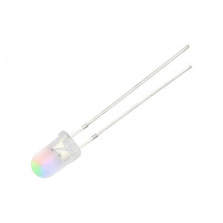 6191# Dioda led 3mm rgb wolno zm 3 kolory (20 tk.)
