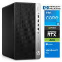 HP 600 G5 MT i5-9500 64GB 1TB SSD M.2 NVME RTX3050 6GB WIN11Pro