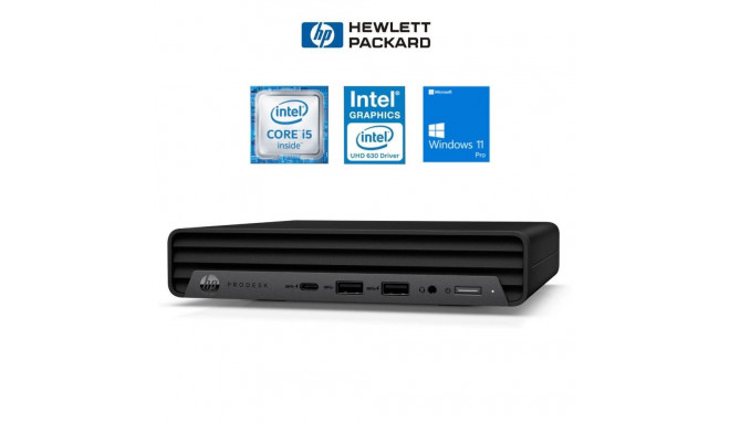 HP 600 G6 Desktop Mini i5-10500T 16GB 256SSD M.2 NVME WIN11Pro
