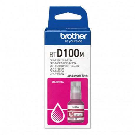 Tint Brother BT-D100M - high capacity 5000 lehte Magenta DCP-T530DW, DCP-T730DW, MFC-T930DW
