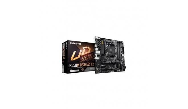B550M DS3H AC R2 AM4 4DDR4 HDMI/DVI mATX